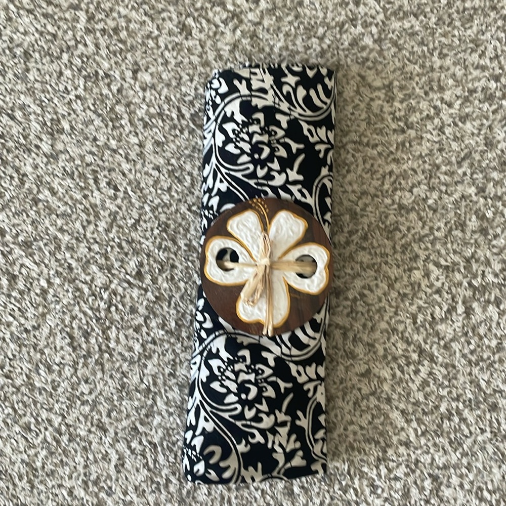 Black and White Sarong Cover Up NWOT